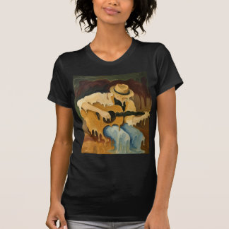 Melting Guitar Player  T-Shirt