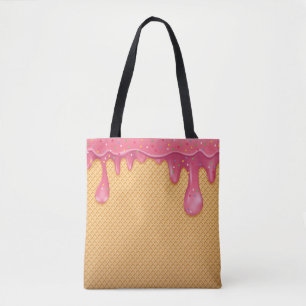 Melting Ice Cream Tote Bag