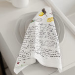 Melting Moments | Recipe Heirloom Kitchen Towel<br><div class="desc">For a unique gift, bake a batch of treats right from one of grandma's treasured recipes, and gift along with a heirloom tea towel printed with the same recipe. Turn handwritten recipes from your mother or grandmother or aunts into gorgeous and sentimental tea towels for daily use. It's easy to...</div>