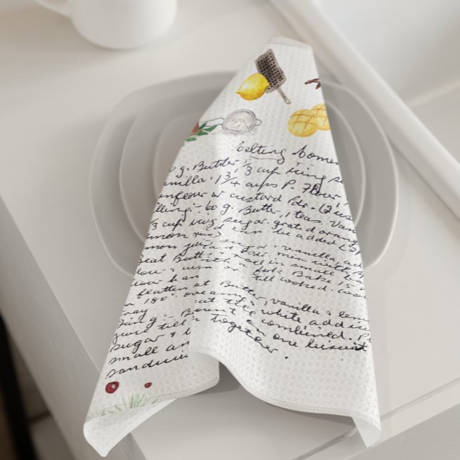 Melting Moments | Recipe Heirloom Kitchen Towel (Creator Uploaded)