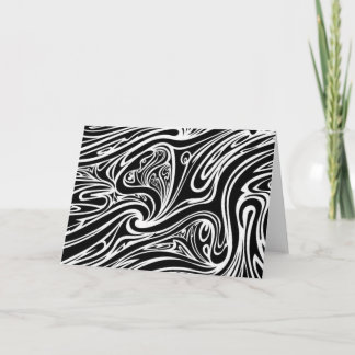 Melting Optical Illusion Card