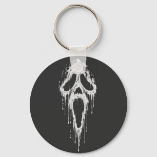 Melting Phantom Mask Dripping Horror Streetwear Key Ring