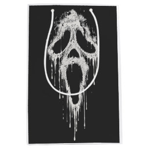 Melting Phantom Mask Dripping Horror Streetwear Medium Gift Bag