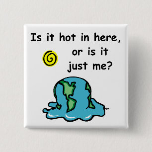 Melting Planet Button