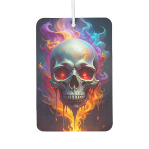 Melting Skull Car Air Freshener