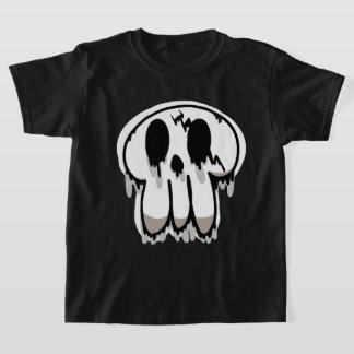 Melting Skull Kids Shirt