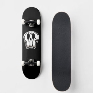 Melting Skull Skateboard