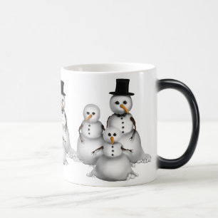 Melting Snowman mug