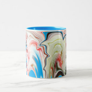 Melting Two-Tone Coffee Mug