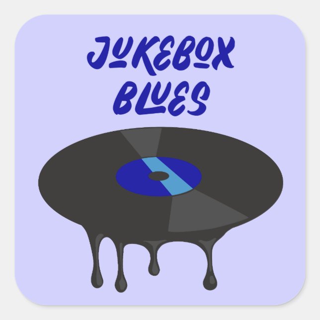 Melting Vinyl Sticker (Front)