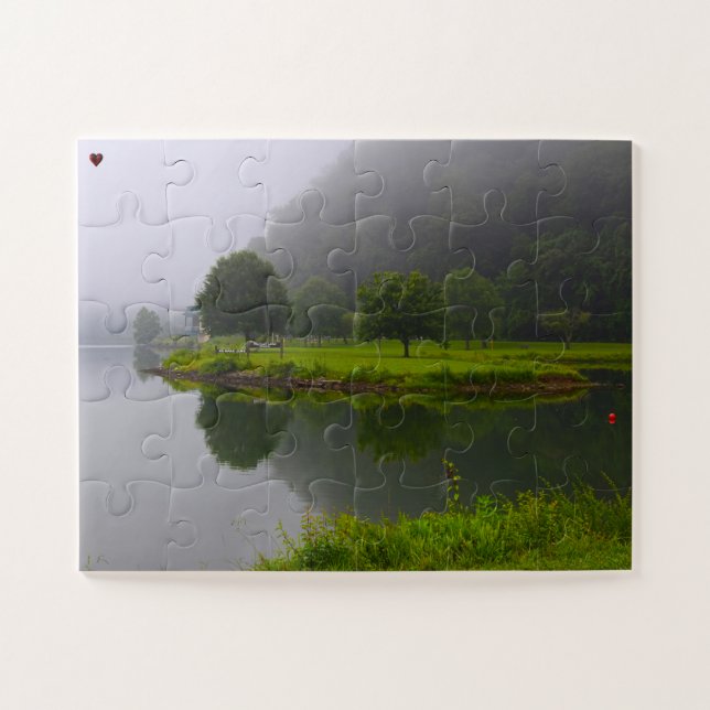 Melton Lake Tennessee Jigsaw Puzzle (Horizontal)