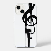 MELTPOINT WHITE Black G-Clef Custom Colour
