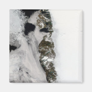 Meltwater ponds along Greenland West Coast Magnet