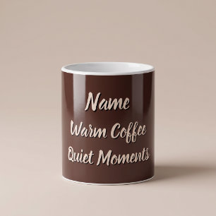 Melty Chocolate Dripping Pattern Coffee Mug
