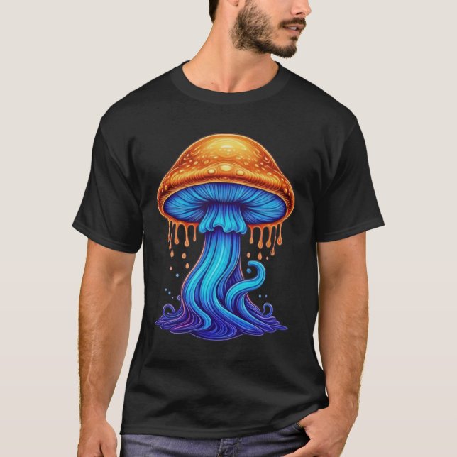 Melty Mushroom Vibes T-Shirt (Front)
