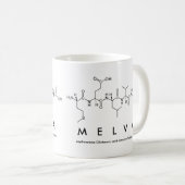 Melva peptide name mug (Front Right)