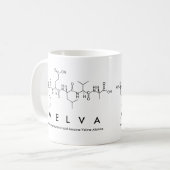 Melva peptide name mug (Front Left)