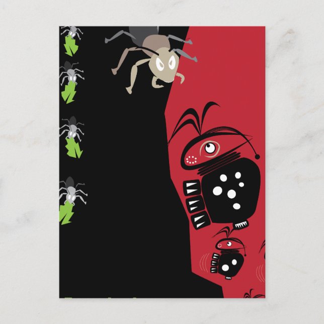 Melva the Bug Postcard (Front)