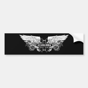 Melville ~ Herman American Novelist Writer Poet Bumper Sticker