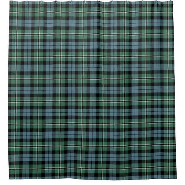 Melville Tartan Shower Curtain (Front)