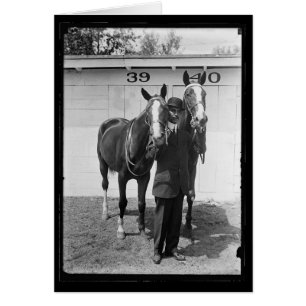 MELVIN C. HAZEN AND HIS HORSES