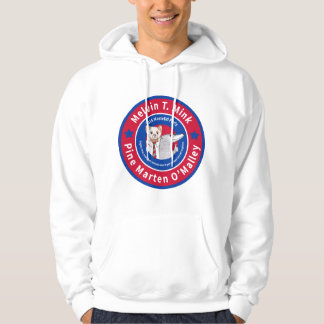 Melvin T. Mink men's hoodie