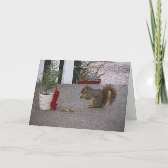 Melvin's Christmas Greeting Card (Front)