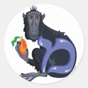 Mem Hebrew Aleph Bet (Alphabet) Stickers