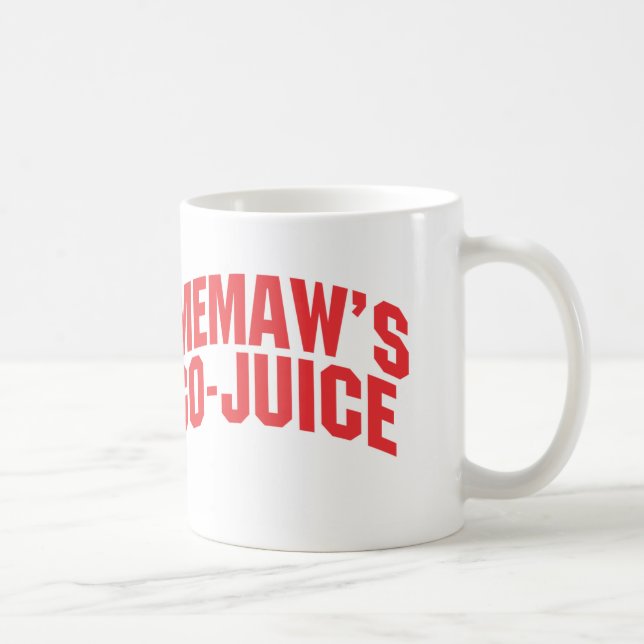 Memaw's Go Juice Coffee Mug (Right)