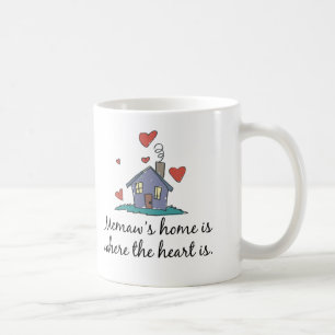 Memaw's Home is Where the Heart is Coffee Mug