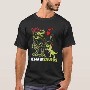 Memawsaurus Memaw Dinosaur Rex  Mother s Day T-Shirt