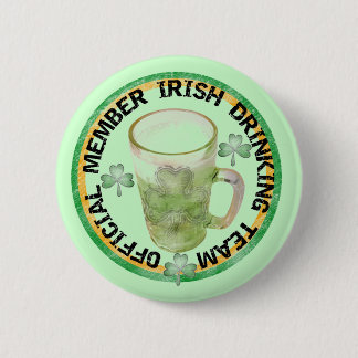 Member Irish Drinking Team Tshirts and Gifts 6 Cm Round Badge