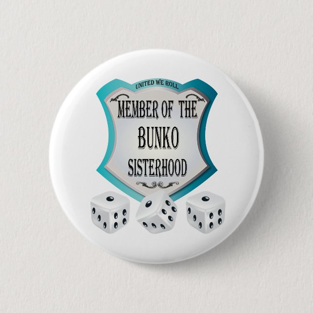 Member of the Bunko Sisterhood 6 Cm Round Badge (Front)