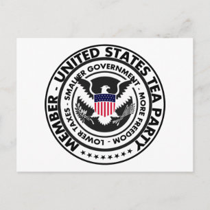 Member: United States Tea Party Postcard