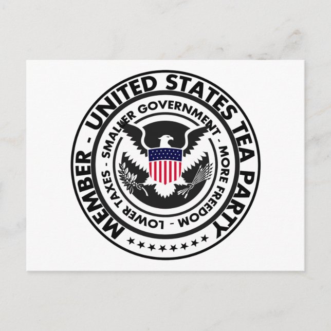 Member: United States Tea Party Postcard (Front)
