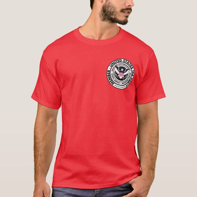 Member United States Tea Party Seal T-Shirt (Front)
