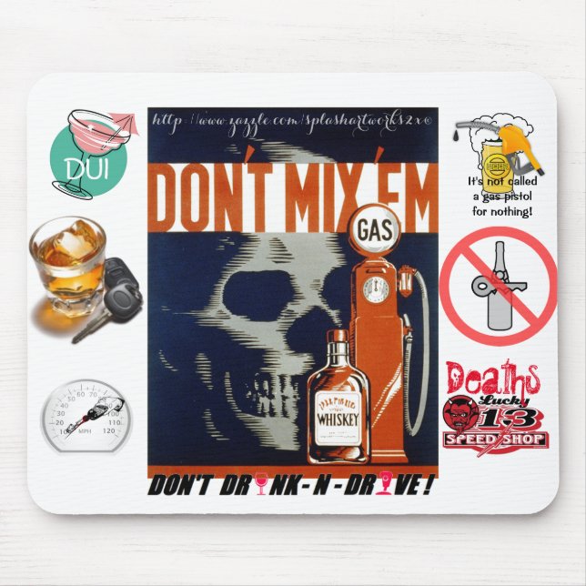 "Members are dying to get in" Mouse Mat (Front)