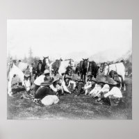 Members of the Pawnee Bill's Wild West Show