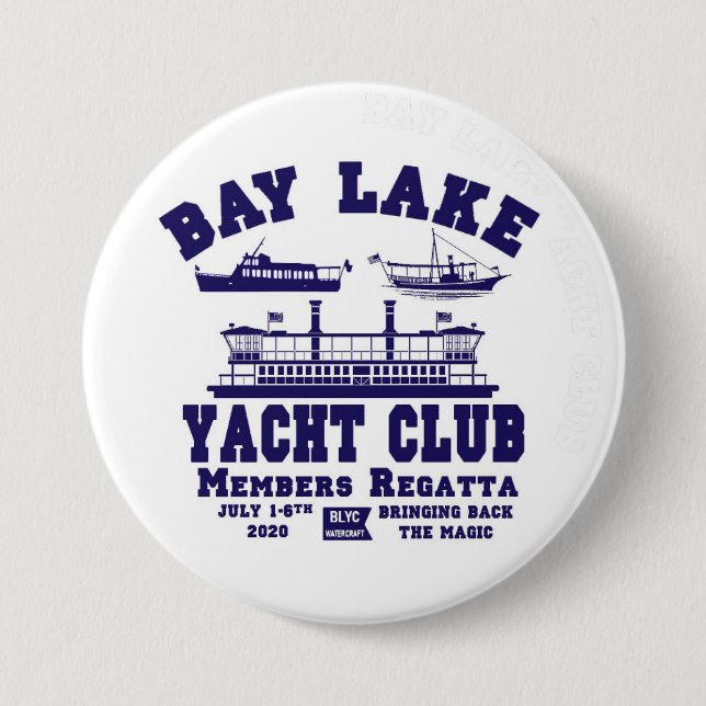 Members regatta button (Front)