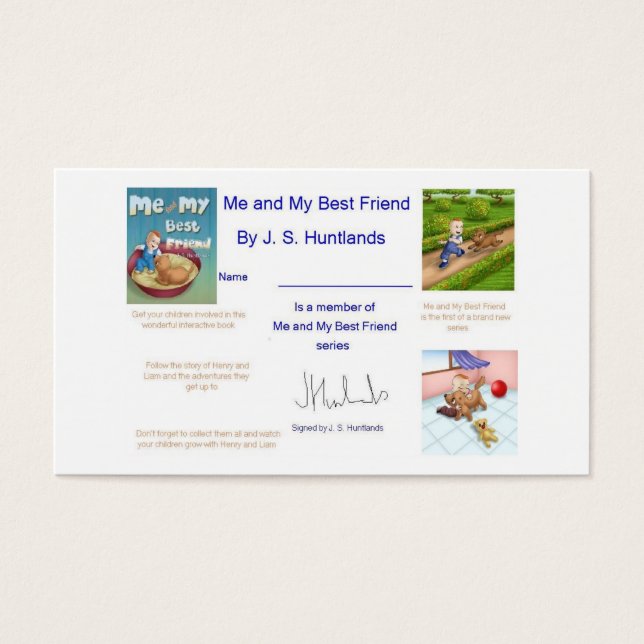 membership card me and my best friend (Front)