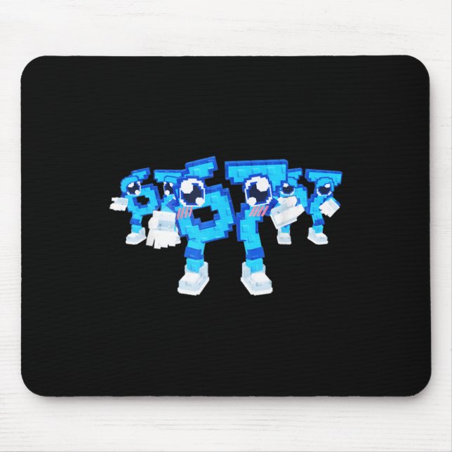Meme 67 Six Seven 6 7 Steal A Brainrot - Los 67  Mouse Mat (Front)