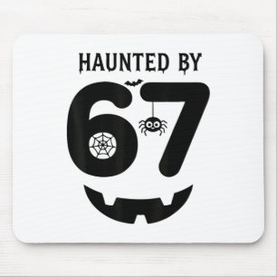 Meme 6 7 Italian Brainrot Halloween Costume Haunte Mouse Mat
