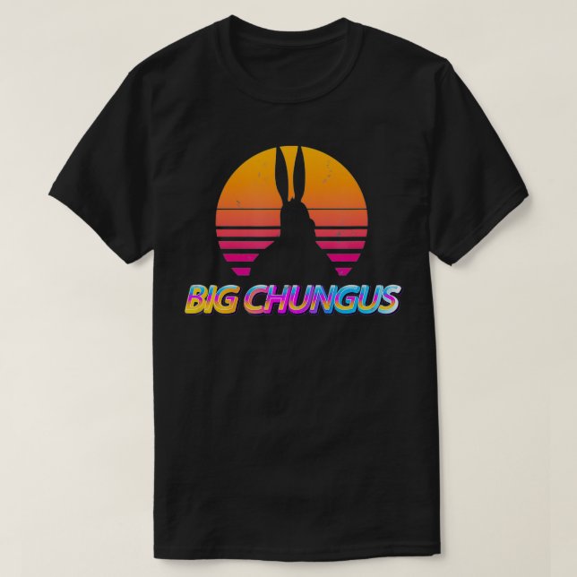 Meme Big Chungus T-Shirt (Design Front)