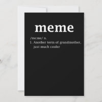 Meme Definition Funny Grandma Mother Day Women