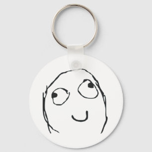 MEME DERP KEY RING