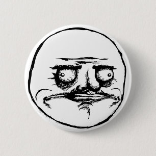 Meme Face 6 Cm Round Badge