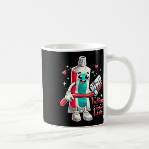 Meme Falling Inlove Valentine Toothpaste Love Toot Coffee Mug