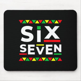 Meme Funny 6 7 Six Seven Black History Month Men W Mouse Mat