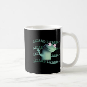 Meme Funny Weirdcore Animal Women Men Lizard Lizar Coffee Mug