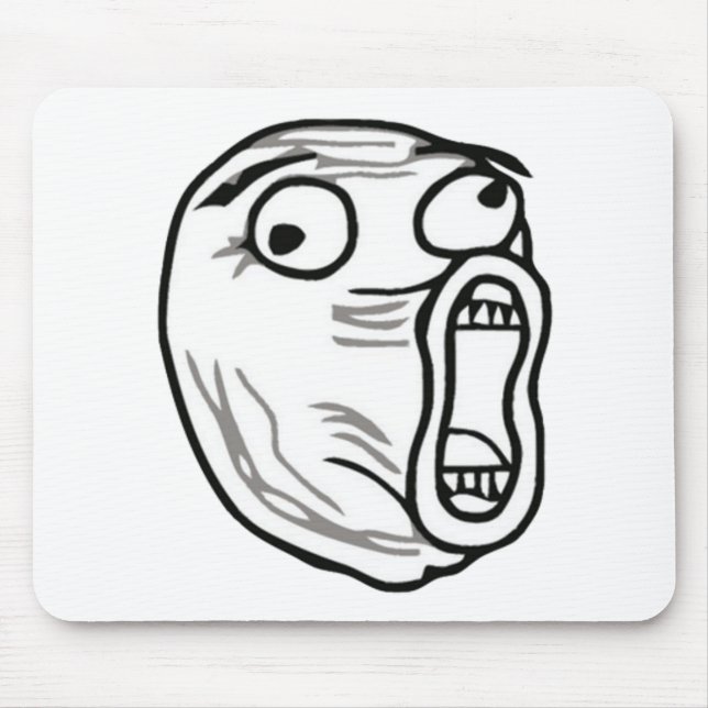 MEME LOL MOUSE MAT (Front)